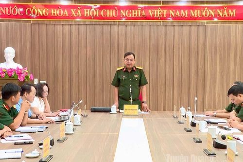 Quân khu 2 kiểm tra công tác quốc phòng, quân sự tại xã Vị Xuyên