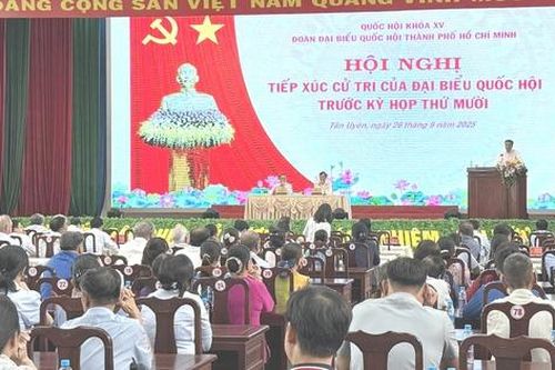 Tiếp xúc cử tri TP.HCM: Nhiều kiến nghị về đất đai, hạ tầng giao thông