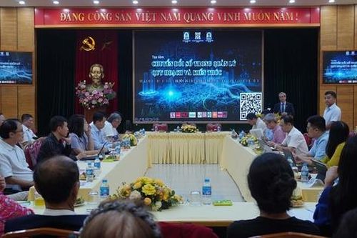 Hà Nội: Đẩy mạnh chuyển đổi số trong quản lý quy hoạch, kiến trúc đô thị
