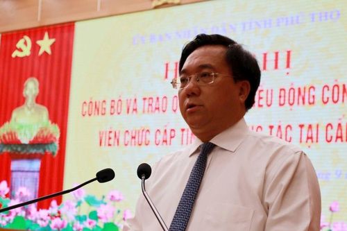 Phú Thọ: Điều động cán bộ từ cấp tỉnh tăng cường hỗ trợ cấp xã