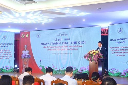 Bộ Y tế tổ chức Lễ mít tinh hưởng ứng Ngày Tránh thai Thế giới 26/9