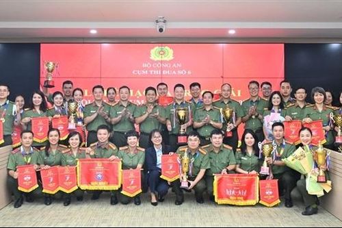 Bế mạc và trao giải hội thao Cụm thi đua số 6, Bộ Công an