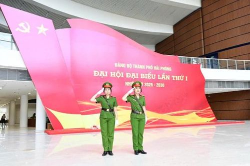 Công an Hải Phòng đảm bảo an ninh, an toàn Đại hội Đảng thành phố
