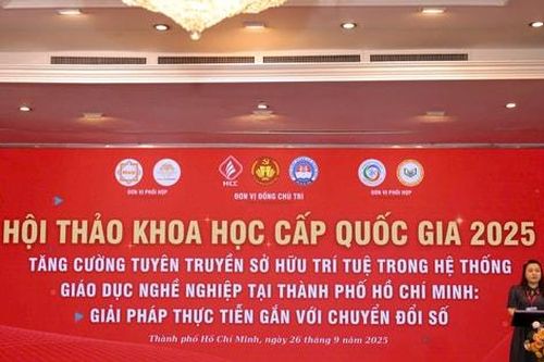 TP Hồ Chí Minh: Đề xuất tích hợp sở hữu trí tuệ vào chương trình đào tạo nghề