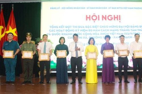 Minh chứng sinh động cho truyền thống đoàn kết của phường Giảng Võ