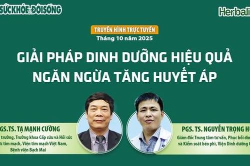Truyền hình trực tuyến: Giải pháp dinh dưỡng hiệu quả ngăn ngừa tăng huyết áp