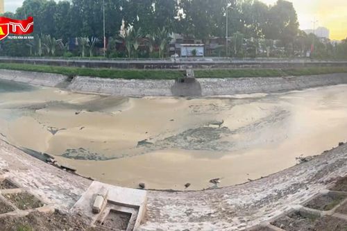Không thể dung thứ hành vi xả thải trái phép xuống sông Tô Lịch