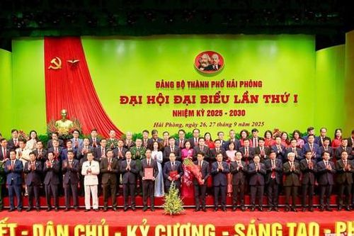 Danh sách Ban Chấp hành, Ban Thường vụ Thành ủy Hải Phòng nhiệm kỳ 2025-2030