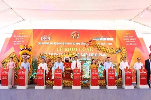Bắc Ninh: Thêm 2 công trình được khởi công chào mừng Đại hội đảng bộ tỉnh