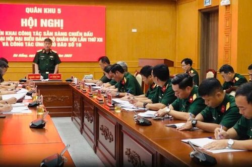 Bộ Tư lệnh Quân khu 5 triển khai công tác phòng, chống bão số 10