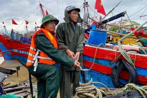 Bộ đội Biên phòng tỉnh Nghệ An sẵn sàng xử lý tình huống do bão số 10