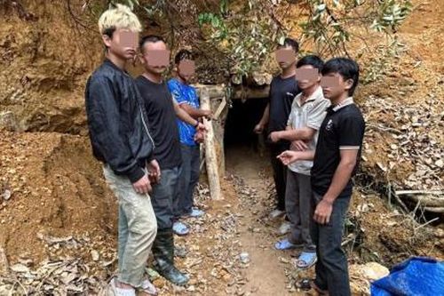 Bắt quả tang 7 'vàng tặc'