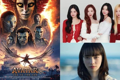 'Avatar: Fire and Ash' tung trailer đầy tình tiết hấp dẫn, nhóm nhạc K-pop Aespa 'gây sốt' khi hát nhạc phim Hollywood