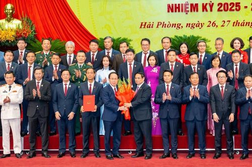 Ra mắt Ban Chấp hành Đảng bộ TP Hải Phòng nhiệm kỳ 2025 – 2030