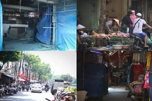 Chợ tiền tỷ phủ bụi, tiểu thương tràn ra đường buôn bán