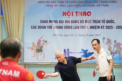 Bế mạc Hội thao chào mừng Đại hội Đảng bộ MTTQ, các đoàn thể Trung ương