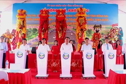 Khởi công xây đường liên cảng kết nối sân bay Long Thành