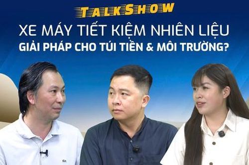 Cafe Auto: Xe máy tiết kiệm nhiên liệu, giải pháp cho túi tiền và môi trường?