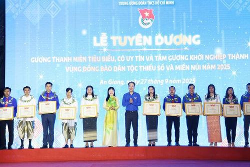 Trung ương Đoàn Thanh niên Cộng sản Hồ Chí Minh tuyên dương 26 thanh niên tiêu biểu
