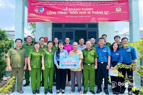 CHÀO MỪNG ĐẠI HỘI ĐẠI BIỂU ĐẢNG BỘ TỈNH ĐỒNG NAI LẦN THỨ I, NHIỆM KỲ 2025-2030 Tổ chức Đoàn chung tay xóa nhà tạm, dựng mái ấm an toàn