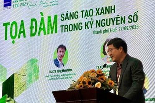 Sáng tạo xanh trong kỷ nguyên số: Cơ hội hợp tác của kiến trúc sư trẻ