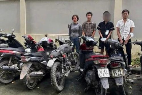 Đồng Nai: Bắt nhóm trộm hàng loạt xe máy bán với giá 500.000 đồng/chiếc