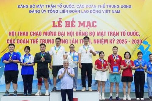 Sôi nổi Hội thao chào mừng Đại hội đại biểu Đảng bộ Mặt trận Tổ quốc và các đoàn thể Trung ương lần thứ I