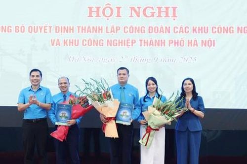 Ông Nguyễn Đình Thắng là Chủ tịch Công đoàn các Khu công nghệ cao và khu công nghiệp thành phố Hà Nội