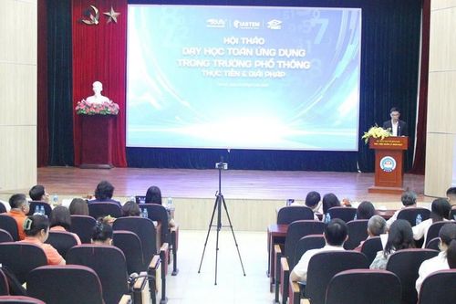 Chuyên gia đề xuất giải pháp nâng cao hiệu quả dạy Toán ứng dụng