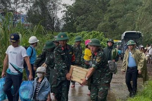Quảng Trị: Đặc khu Cồn Cỏ hoàn thành sơ tán dân vào hầm tránh trú bão
