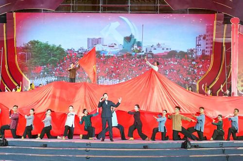 Chương trình nghệ thuật chào mừng thành công Đại hội Đảng bộ TP Hải Phòng
