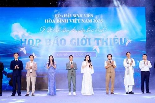 Khởi động Cuộc thi Hoa hậu sinh viên Hòa bình Việt Nam 2025