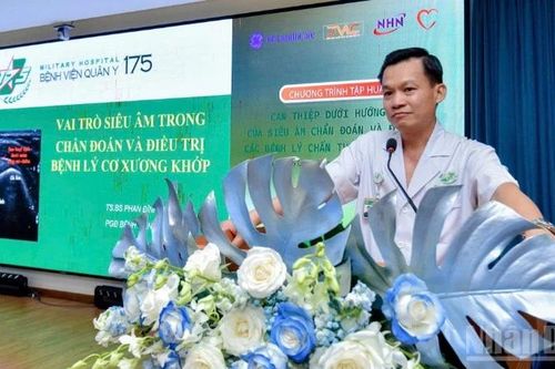 Bệnh viện Quân y 175 tập huấn 'Can thiệp dưới hướng dẫn của siêu âm chẩn đoán và điều trị các bệnh lý chấn thương chỉnh hình'