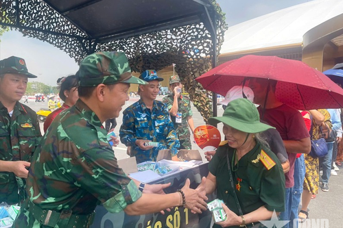Dấu ấn quân nhân tại Triển lãm thành tựu đất nước