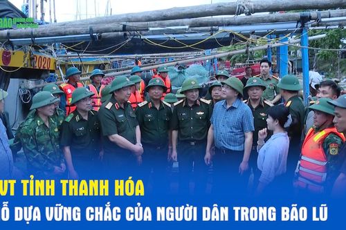 LLVT tỉnh Thanh Hóa - Chỗ dựa vững chắc của người dân trong bão lũ