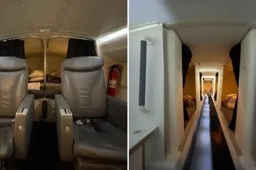 Bên trong phòng bí mật dành cho phi công và tiếp viên trên máy bay