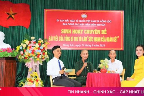 Công tác tư tưởng - nền tảng vững chắc cho sự phát triển
