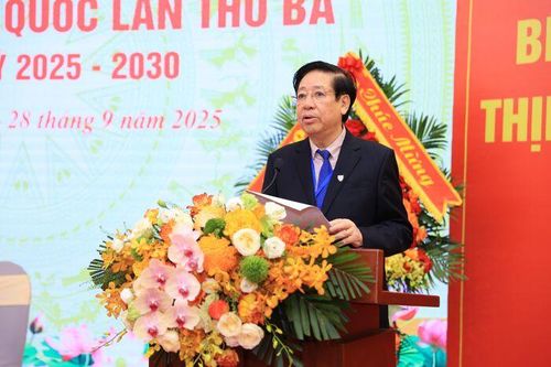Diễn văn bế mạc Đại hội của PGS.TS Nguyễn Trọng Điều, Chủ tịch Hội Doanh nhân Tư nhân Việt Nam tại Đại hội Đại biểu toàn quốc Hội Doanh nhân Tư nhân Việt Nam lần thứ ba, nhiệm kỳ 2025-2030