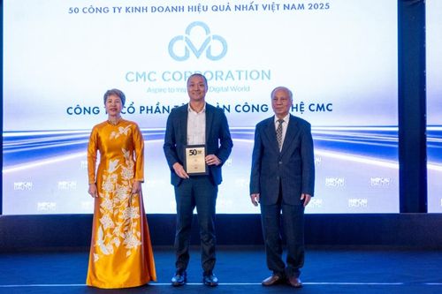 CMC vào top 50 doanh nghiệp kinh doanh hiệu quả nhất Việt Nam năm 2025
