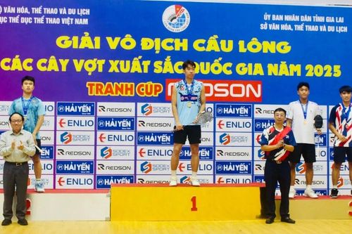 Bế mạc Giải vô địch cầu lông các cây vợt xuất sắc quốc gia 2025