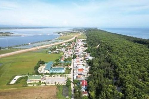 Bức tường xanh của làng biển