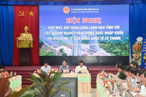 Gia Lai: Tạo điều kiện thuận lợi cho doanh nghiệp, thúc đẩy Khu kinh tế cửa khẩu Lệ Thanh phát triển bền vững