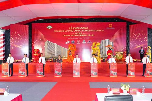 Hải Phòng: Khởi công Dự án Nhà lưu trú Laguna Heyner (giai đoạn 1) tại Khu công nghiệp An Phát 1