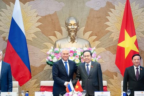 Cơ chế hợp tác liên nghị viện hiệu quả, thúc đẩy các lĩnh vực hợp tác then chốt giữa Việt Nam và Liên bang Nga