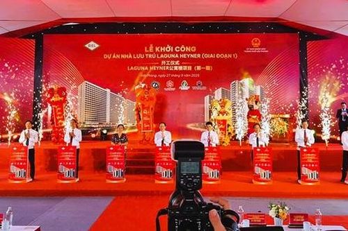 Hải Phòng: Khởi công nhà lưu trú Laguna Heyner giai đoạn 1 cho người lao động