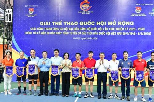 Khai mạc Giải thể thao Quốc hội mở rộng năm 2025