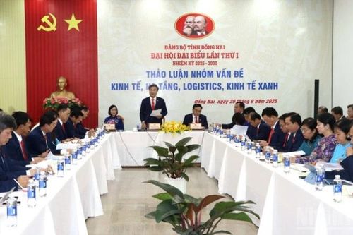 Nhiều ý kiến đóng góp tại phiên thảo luận Đại hội đại biểu Đảng bộ tỉnh Đồng Nai
