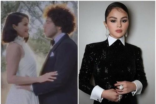 'Công chúa Disney' Selena Gomez khoe ảnh cưới
