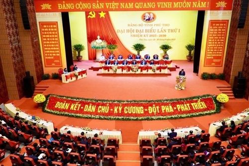 Hơn 500 đại biểu dự phiên trù bị Đại hội Đại biểu Đảng bộ tỉnh Phú Thọ lần thứ I