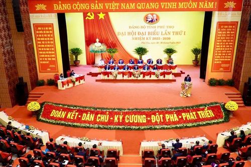 Đại hội đại biểu Đảng bộ tỉnh Phú Thọ lần thứ I, nhiệm kỳ 2025 - 2030 tiến hành phiên trù bị